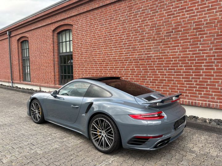 Porsche 991 .2 Turbo S 581 PDK / Carbon / PDLS+ / PCCB / CHRONO / PASM / PDLS+/ BOSE / PTV+/ Porsche APPROVED 01/2025 Reconductible Bleu Graphit - 2