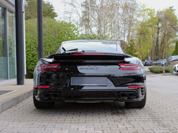 Porsche 991 .2 Turbo S 581 PDK / PDLS+ / PCCB / CHRONO / PASM / PDCC / PDLS+/ BOSE / PTV+/  Porsche APPROVED 12 mois Noire - 5