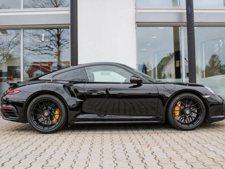 Porsche 991 .2 Turbo S 581 PDK / PDLS+ / PCCB / CHRONO / PASM / PDCC / PDLS+/ BOSE / PTV+/  Porsche APPROVED 12 mois Noire - 7