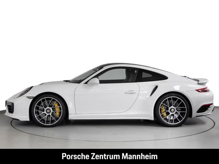 Porsche 991 .2 Turbo S 581 PDK/ T.O. / CHRONO / PASM  / PDLS+/ BOSE / PTV+/ Porsche APPROVED 12 mois Reconductible Blanche - 5