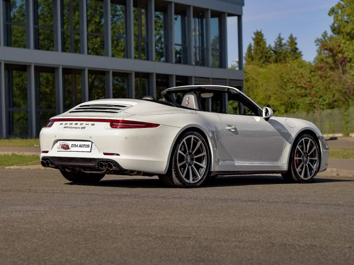 Porsche 991 3,8 L 400 Ch Carrera 4S Cabriolet PDK Blanc Pur - 14