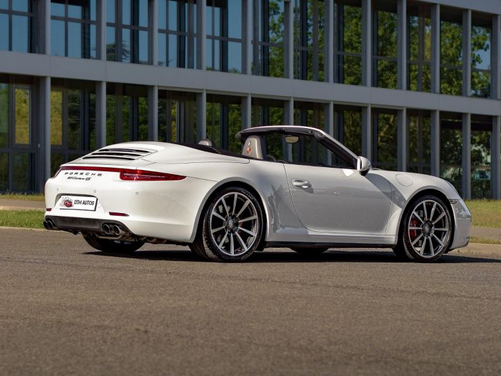 Porsche 991 3,8 L 400 Ch Carrera 4S Cabriolet PDK Blanc Pur - 17