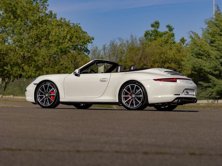 Porsche 991 3,8 L 400 Ch Carrera 4S Cabriolet PDK Blanc Pur - 19