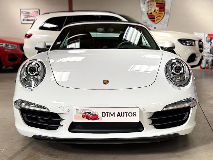 Porsche 991 3,8 L 400 Ch Carrera 4S Cabriolet PDK Blanc Pur - 38