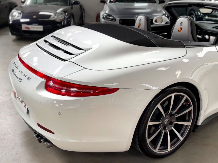 Porsche 991 3,8 L 400 Ch Carrera 4S Cabriolet PDK Blanc Pur - 39