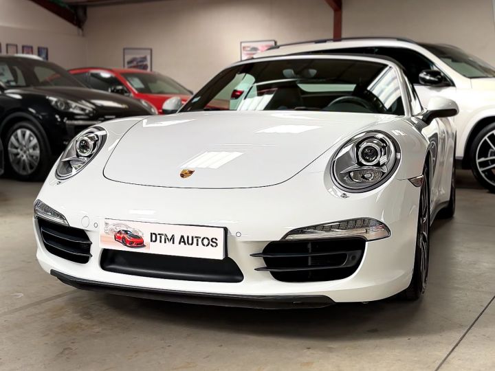 Porsche 991 3,8 L 400 Ch Carrera 4S Cabriolet PDK Blanc Pur - 43