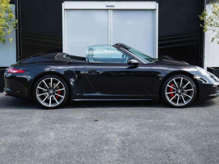 Porsche 991 4S CABRIOLET CHRONO SPORT BOSE CAMERA DEUXIEME MAIN GARANTIE 12 MOIS NOIR - 4