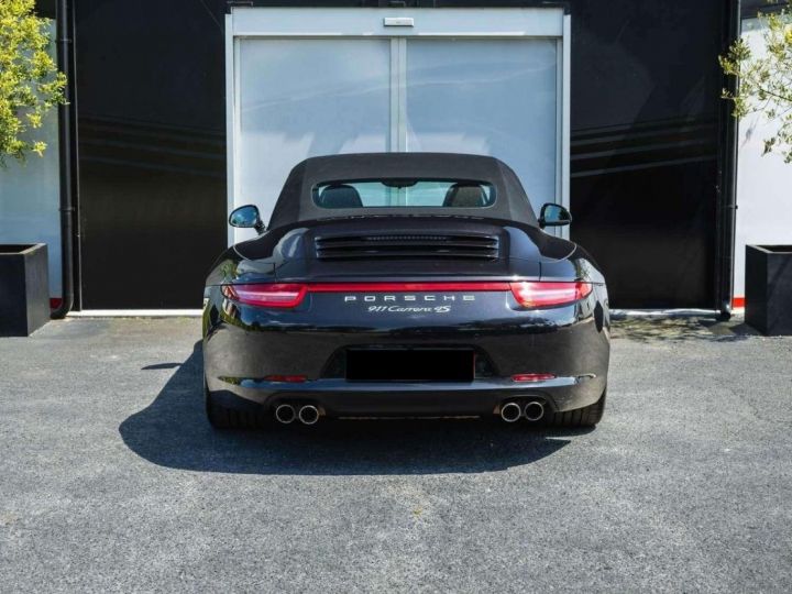 Porsche 991 4S CABRIOLET CHRONO SPORT BOSE CAMERA DEUXIEME MAIN GARANTIE 12 MOIS NOIR - 8