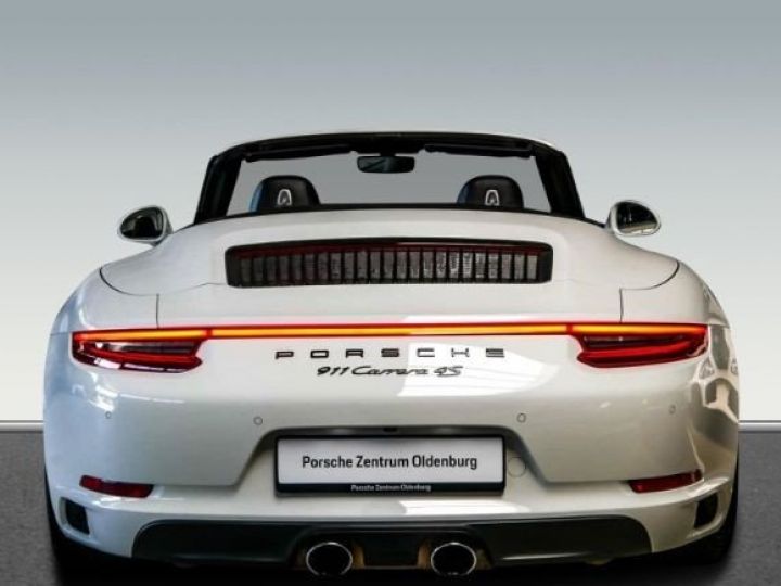 Porsche 991 911 4S Cabriolet Echappement sport Bose SportChrono BLANC - 6