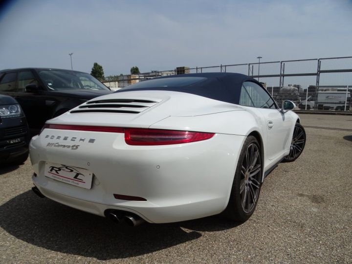 Porsche 991 911 991 Cabriolet 4S PDK 3.8L 400PS/ Full Options XLF  Chrono +  PDLS blan carrera - 5