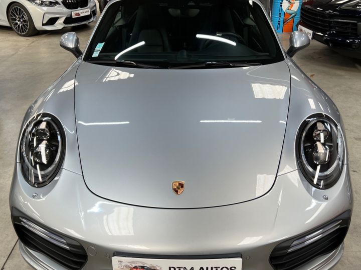 Porsche 991 911 Phase 2 Turbo Cabriolet 3.8 L 540 Ch PDK Argent Gt - 10