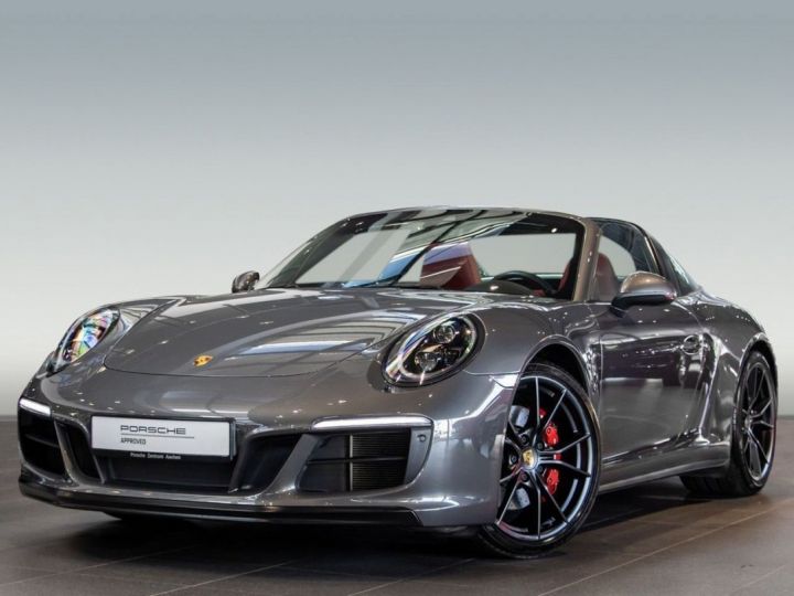 Porsche 991 911 Targa 4 GTS PDK BOSE LED PDLS+ 20 PORSCHE APPROVED GRIS - 1