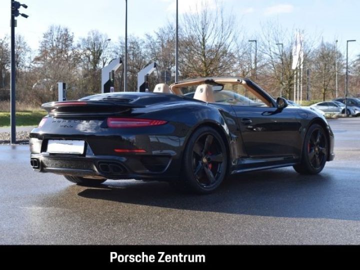 Porsche 991 911 Turbo Cabrio 521Ch Entry&Drive Ventilation Siège /28 Noir Métallisé - 1