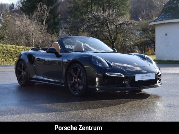 Porsche 991 911 Turbo Cabrio 521Ch Entry&Drive Ventilation Siège /28 Noir Métallisé - 13