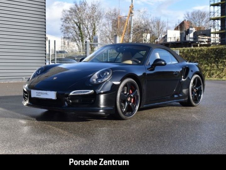 Porsche 991 911 Turbo Cabrio 521Ch Entry&Drive Ventilation Siège /28 Noir Métallisé - 7