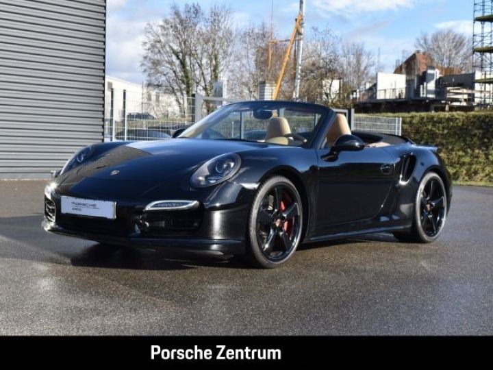 Porsche 991 911 Turbo Cabrio 521Ch Entry&Drive Ventilation Siège /28 Noir Métallisé - 14