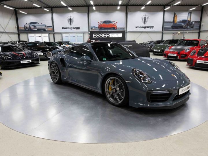 Porsche 991 991.2 3.8 L 581 ch PDKTurbo S Coupé | Approved 11/2024 Reconductible Bleu - 26