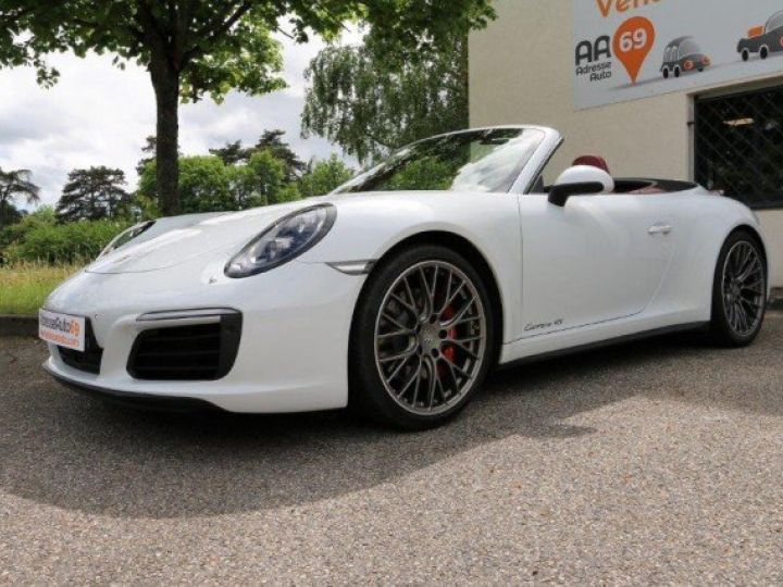 Porsche 991 CARRERA 4S CABRIOLET 3.0 420 CV PDK     Essence BLANC - 4