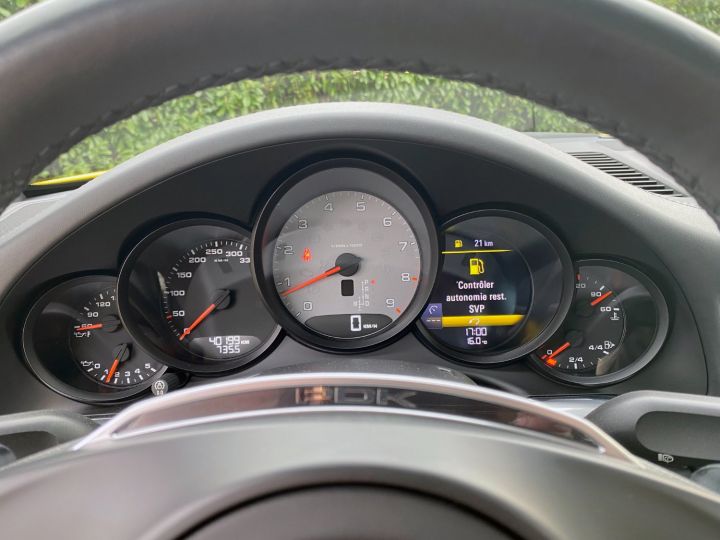 Porsche 991 Carrera 4S Phase 1 PDK 400 Ch - LOA 1279 €/mois - T.O., Pack Sport Chrono, échapp. Sport - Révisée 02/2023 - Garantie 12 Mois Jaune Racing - 14