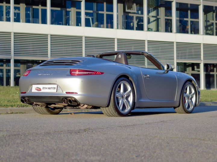 Porsche 991 CARRERA S CABRIOLET 3.8 L 400 Ch PDK FR Argent GT Metal - 12