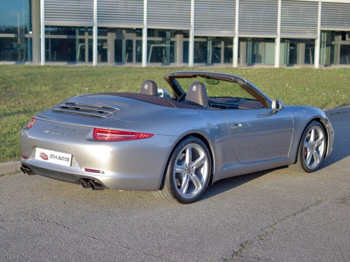 Porsche 991 CARRERA S CABRIOLET 3.8 L 400 Ch PDK FR Argent GT Metal - 14