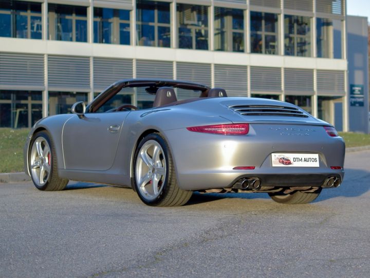 Porsche 991 CARRERA S CABRIOLET 3.8 L 400 Ch PDK FR Argent GT Metal - 8