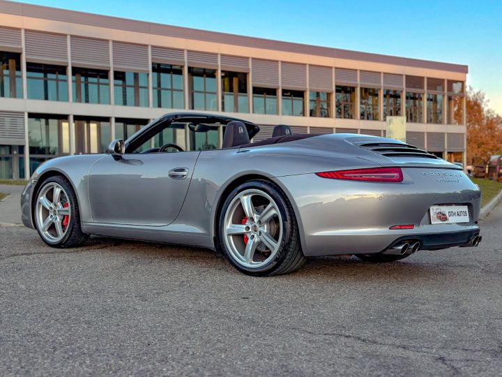 Porsche 991 CARRERA S CABRIOLET 3.8 L 400 Ch PDK FR Argent GT Metal - 7