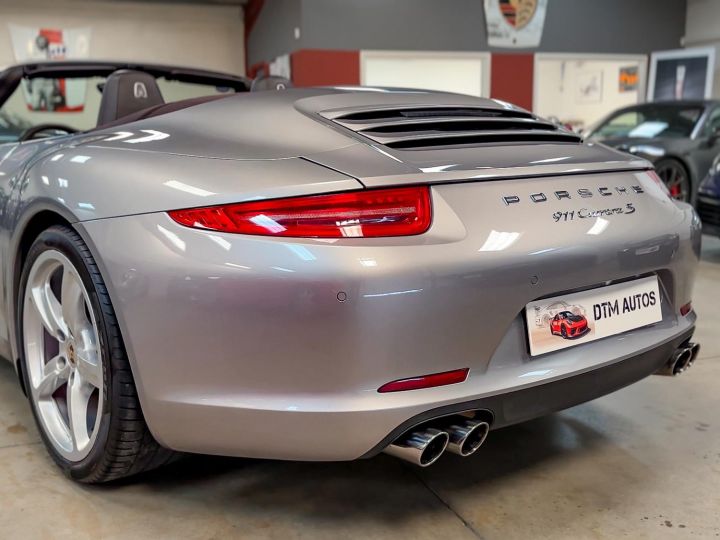 Porsche 991 CARRERA S CABRIOLET 3.8 L 400 Ch PDK FR Argent GT Metal - 9