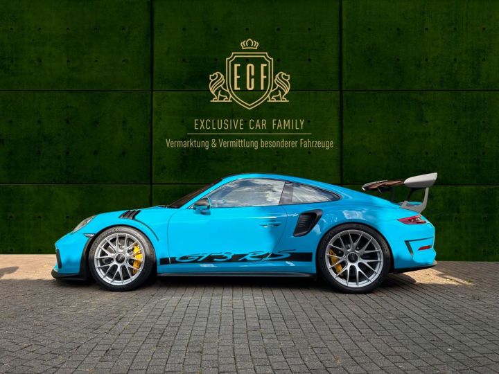 Porsche 991 GT3.2 4.0 Clubsport Weissach 500 ch , Céramic, Carbon Intérieur, BOSE , LIFT, CHRONO SPORT PASM PSE Garantie P. Approved 07/2025 Bleu Miami - 2