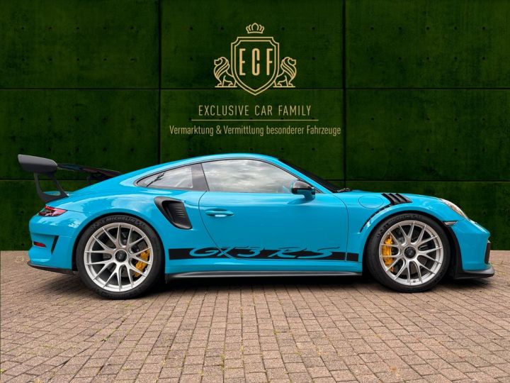 Porsche 991 GT3.2 4.0 Clubsport Weissach 500 ch , Céramic, Carbon Intérieur, BOSE , LIFT, CHRONO SPORT PASM PSE Garantie P. Approved 07/2025 Bleu Miami - 3