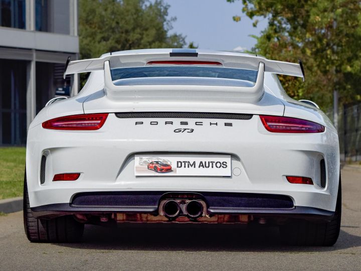 Porsche 991 GT3 3.8 L 475 Ch PDK GARANTIE PORSCHE APPROVED 08/2025 Blanc Carrera Métallisé - 7