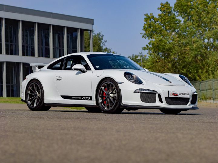 Porsche 991 GT3 3.8 L 475 Ch PDK GARANTIE PORSCHE APPROVED 08/2025 Blanc Carrera Métallisé - 16