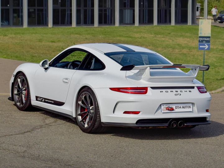 Porsche 991 GT3 3.8 L 475 Ch PDK GARANTIE PORSCHE APPROVED 08/2025 Blanc Carrera Métallisé - 5