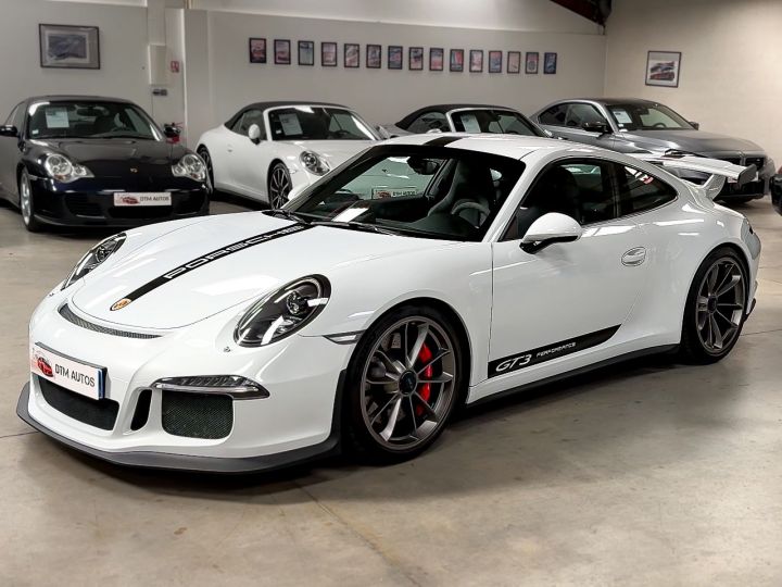 Porsche 991 GT3 3.8 L 475 Ch PDK GARANTIE PORSCHE APPROVED 08/2025 Blanc Carrera Métallisé - 33