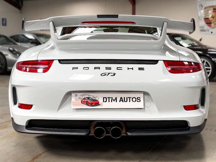 Porsche 991 GT3 3.8 L 475 Ch PDK GARANTIE PORSCHE APPROVED 08/2025 Blanc Carrera Métallisé - 36