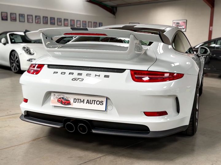 Porsche 991 GT3 3.8 L 475 Ch PDK GARANTIE PORSCHE APPROVED 08/2025 Blanc Carrera Métallisé - 45