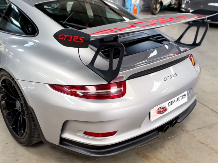 Porsche 991 Phase 1 GT3 RS Pack Clubsport 4,0 L 500 Ch PDK Gris Argent - 31
