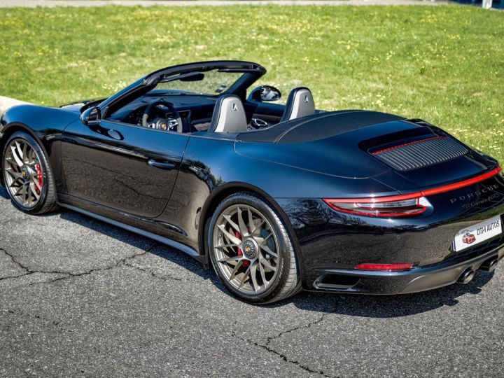 Porsche 991 Phase 2 Cabriolet Carrera 4 GTS 3,0 L 450 Ch Porsche Approved Noir Intense Métallisé - 18