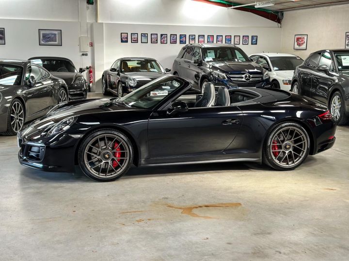 Porsche 991 Phase 2 Cabriolet Carrera 4 GTS 3,0 L 450 Ch Porsche Approved Noir Intense Métallisé - 21