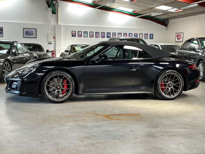 Porsche 991 Phase 2 Cabriolet Carrera 4 GTS 3,0 L 450 Ch Porsche Approved Noir Intense Métallisé - 24