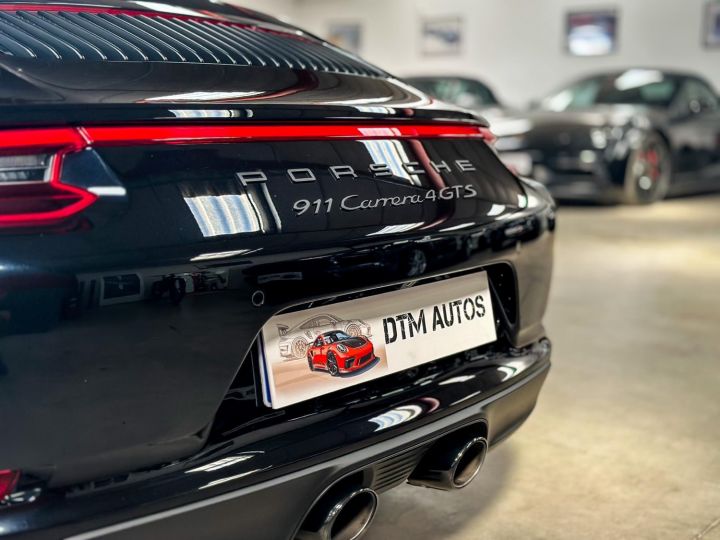 Porsche 991 Phase 2 Cabriolet Carrera 4 GTS 3,0 L 450 Ch Porsche Approved Noir Intense Métallisé - 27