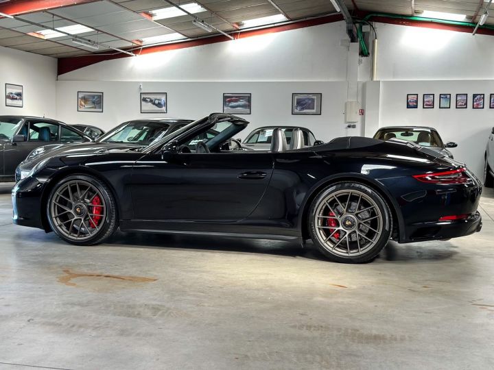 Porsche 991 Phase 2 Cabriolet Carrera 4 GTS 3,0 L 450 Ch Porsche Approved Noir Intense Métallisé - 28