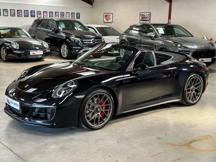 Porsche 991 Phase 2 Cabriolet Carrera 4 GTS 3,0 L 450 Ch Porsche Approved Noir Intense Métallisé - 5