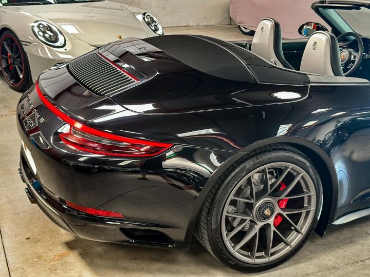 Porsche 991 Phase 2 Cabriolet Carrera 4 GTS 3,0 L 450 Ch Porsche Approved Noir Intense Métallisé - 37