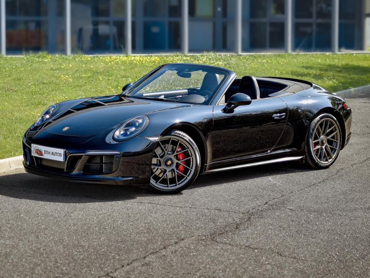 Porsche 991 Phase 2 Cabriolet Carrera 4 GTS 3,0 L 450 Ch Porsche Approved Noir Intense Métallisé - 2