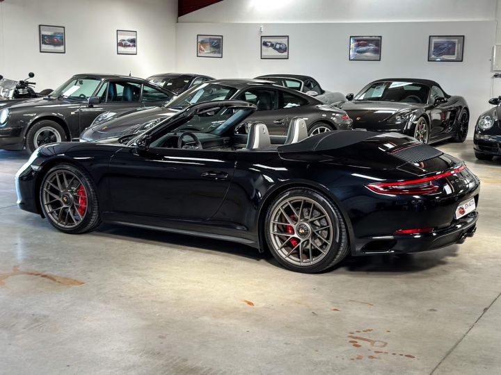 Porsche 991 Phase 2 Cabriolet Carrera 4 GTS 3,0 L 450 Ch Porsche Approved Noir Intense Métallisé - 44