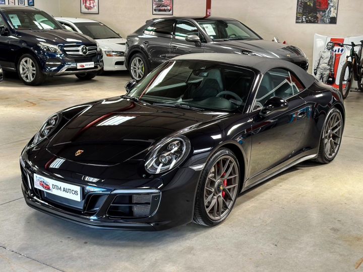 Porsche 991 Phase 2 Cabriolet Carrera 4 GTS 3,0 L 450 Ch Porsche Approved Noir Intense Métallisé - 46