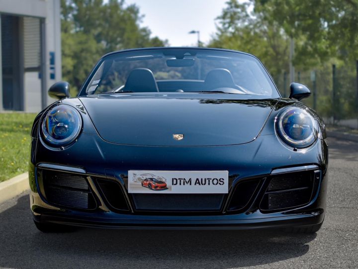 Porsche 991 Phase 2 Cabriolet Carrera 4 GTS 3,0 L 450 Ch Porsche Approved Noir Intense Métallisé - 8