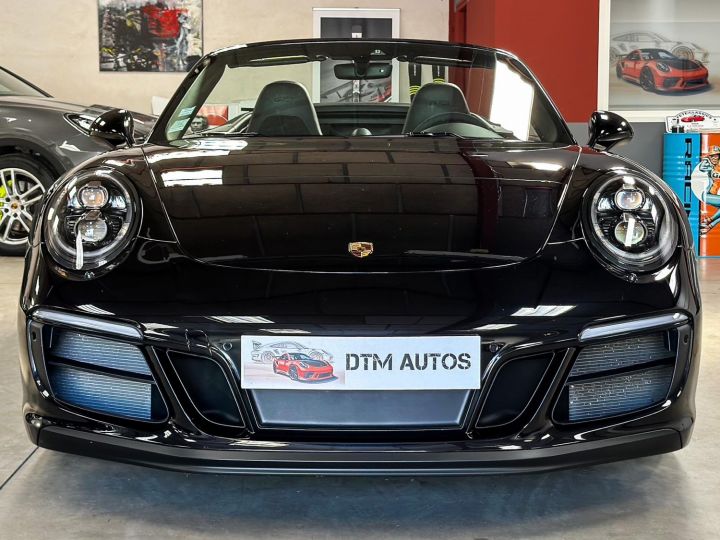 Porsche 991 Phase 2 Cabriolet Carrera 4 GTS 3,0 L 450 Ch Porsche Approved Noir Intense Métallisé - 7