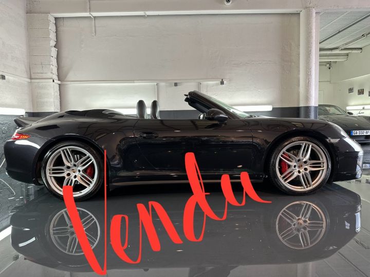 Porsche 991 PORSCHE 911 (991) CABRIOLET 3.8 400 CARRERA 4S PDK Noir - 1